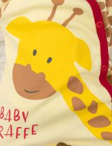 Baby Sweets Strampler Baby Giraffe rot 56 (Neugeborene) - 4