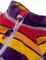 Villervalla Jacke Sterne Streifen Fleece bunt Verbier 92 (18-24 Monate) - 2