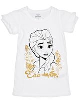 Disney Longshirt Frozen Floral WHITE 134 (8-9 Jahre) - 0