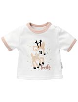 Baby Sweets T-Shirt Reh Lovely Deer weiß 56 (Neugeborene) - 0