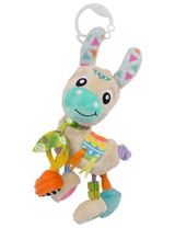 Playgro Sensory Friend Hängespielzeug Rassel 37 cm 0+ Monate bunt Lama Lupe - 0