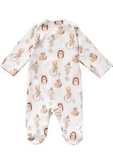 NINI Romper Strampler weiß multicolor 62 (3 Monate) - 1