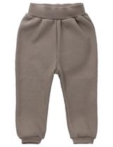 MaBu Kids Hose Nice, Wild & Cute Waffelpiqué taupe 122 (6-7 Jahre) - 0