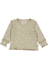 Müsli by Green Cotton Babylangarmshirt Print grün 74 - 0