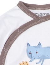 NINI Grenouillère Renard Blanc - 1
