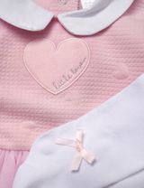Rock A Bye Baby Boutique 2 pièces Ensemble Coeur Boucle Blanc - 4