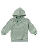 MaBu Kids Hoodie Nice, Wild & Cute salbei - 1