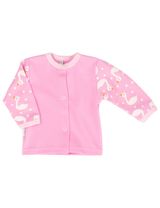 Baby Sweets 2 Teile Set Lovely Swan rosa 74 (6-9 Monate) - 1