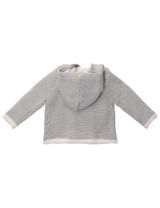 Rock A Bye Baby Boutique Strickjacke Strick Kapuze grau 56/62 (0-3 Monate) - 2