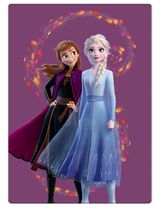 Disney Decke Frozen Fleece 100x140 cm lila - 1