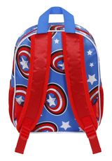 Marvel Captain America Let's Go-Small 3D Rucksack 31x26x11 cm blau blau Onesize Kinder - 3