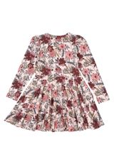 Müsli by Green Cotton Kleid Blumen rosa 86 - 1