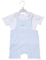 Rock A Bye Baby Boutique 2 pièces Ensemble Baleine Blanc - 1