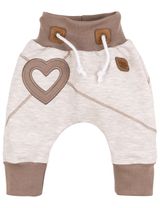 Baby Sweets 2 Teile Set Herz beige 12 Monate (80) - 2