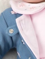 Baby Sweets 3 Teile Set Floral blau - 7