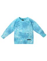 Villervalla Pullover Tie-Dye blau - 0