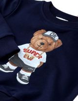 NINI Pullover Teddybär navy 92 (18-24 Monate) - 2