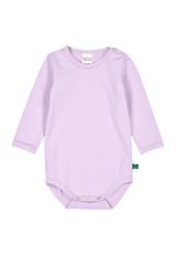 Fred s World by Green Cotton Langarmbody Unifarben lila 98 - 0
