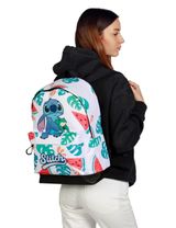 Disney Sac à dos Stitch Feuilles Blanc - 4