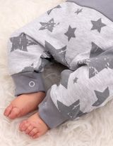 Baby Sweets 2 Teile Set Sterne Sterne dunkelgrau 62 (0-3 Monate) - 5