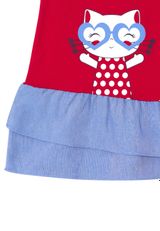 Denokids Animal Print rot 92 - 2