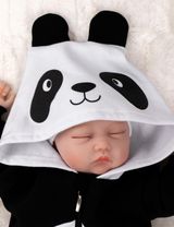 Baby Sweets Strampler Panda weiß 3-6 Monate (68) - 2