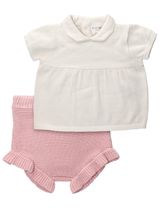 Rock A Bye Baby Boutique 2 Teile Set weiß 56/62 (0-3 Monate) - 0