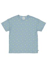 Müsli by Green Cotton T-Shirt Alloverprint hellblau 104 - 0