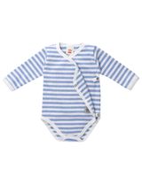 Makoma Wickelbody Streifen hellblau 62 (0-3 Monate) - 1