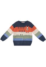 Jumper Jungen dunkelblau 104 - 0