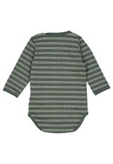 Müsli by Green Cotton Langarmbody Unifarben grün 56 - 1