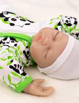 Baby Sweets Strampler Happy Panda grün - 3