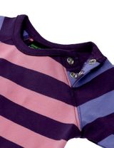 Villervalla Body Sterne Streifen rosa 56 (Neugeborene) - 2