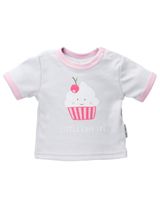 Baby Sweets T-Shirt Little Cupcake grau 56 (Neugeborene) - 0