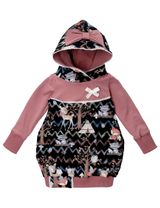 Land-Juwelen Kleid Waldtiere Handmade Schwarz 86 (12-18 Monate) - 0