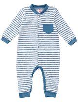 Makoma Schlafanzug Streifen martitim blau weiß 92 (18-24 Monate) - 0