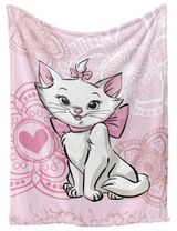 Disney Decke Aristocats Fleece 100x140 cm rosa - 0