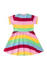 Villervalla Kleid Gestreift multicolor 92 - 1