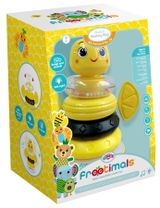 Kids Euroswan Frootimals Ringpyramide Biene Bizzy LemonBee 23x17x12 cm 9+ Monate gelb - 1