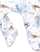 NINI Pantalon Faune Marine Blanc - 3