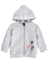 NINI Jacke Giraffe Kapuze grau 56 (Neugeborene) - 0