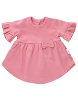 Baby Sweets Kleid Schleife Rüschen pink 80 (9-12 Monate) - 0