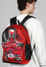 Marvel Deadpool Bad-PLUS HS Rucksack 33x44x18 cm rot rot Onesize Kinder - 4