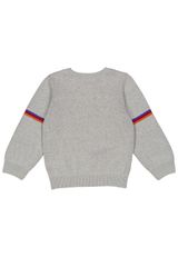 Fred s World by Green Cotton Strickpullover Unifarben grau 104 - 1