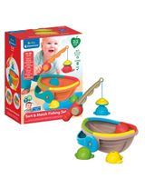 Clementoni Baby 5 Teile Angelspiel Angel und Fische CE-zertifiziert 12+ Monate bunt - 3