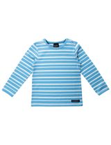 Villervalla Langarmshirt Streifen meeresblau 140 (9-10 Jahre) - 0