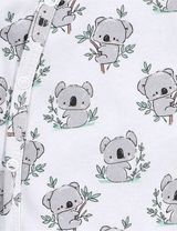 NINI Wickelbody Koala weiß 56 (Neugeborene) - 2