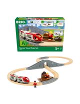 Brio 22 Teile Holzeisenbahn Reisezug Starter Set A World CE-zertifiziert 37x27x9 cm 3+ Jahre bunt - 1