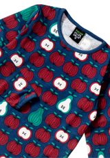 Villervalla Garden Fruit Langarmshirt blau blau 134 - 2