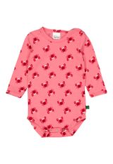 Fred s World by Green Cotton Langarmbody Print pink 68 - 0